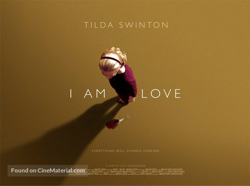 Io sono l&#039;amore - British Movie Poster