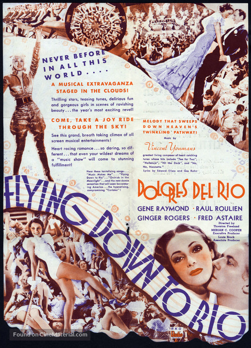 Flying Down to Rio - poster