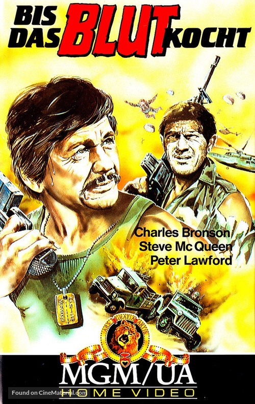 Never So Few - German VHS movie cover
