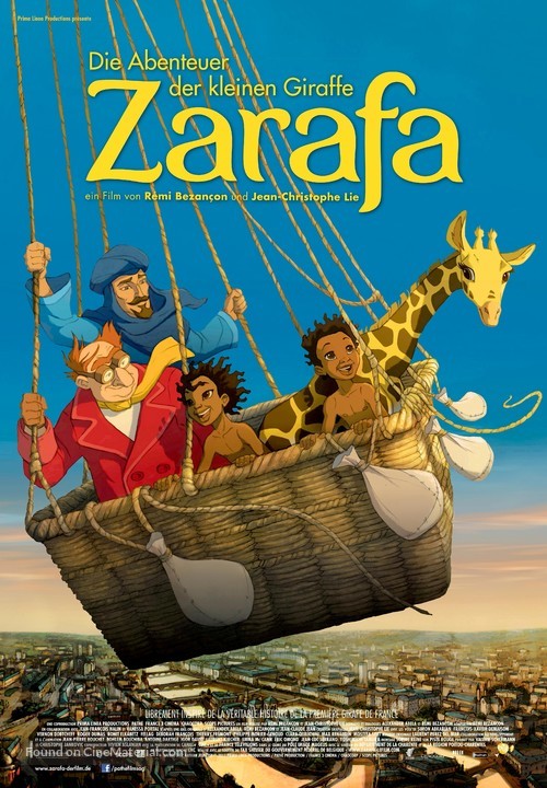 Zarafa - German Movie Poster