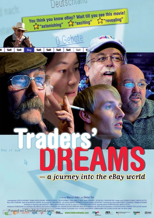 Traders&#039; Dreams - Eine Reise in die Ebay-Welt - British Movie Poster