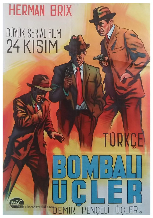 Daredevils of the Red Circle - Turkish Movie Poster