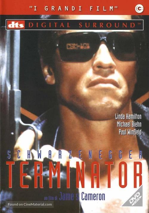 The Terminator - Italian Movie Cover