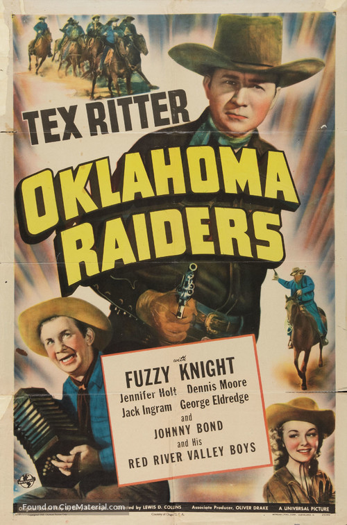 Oklahoma Raiders - Movie Poster