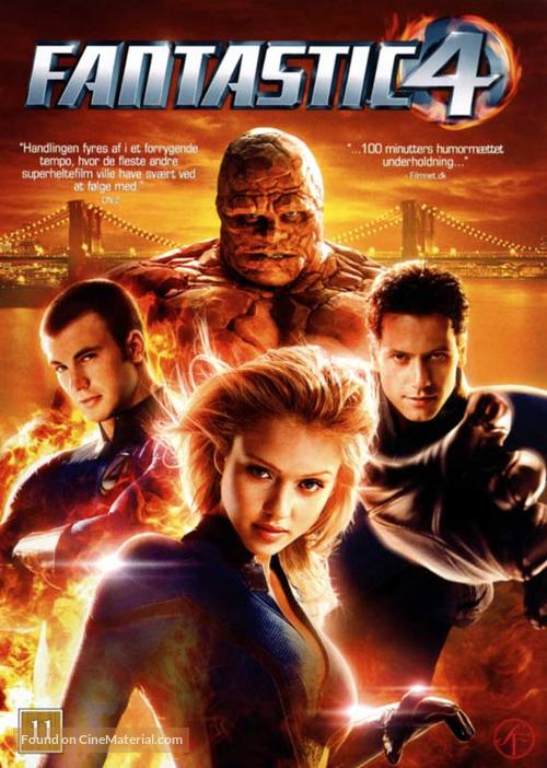 Fantastic Four - Danish Movie Cover