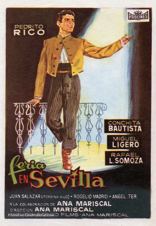 Feria en Sevilla - Spanish Movie Poster