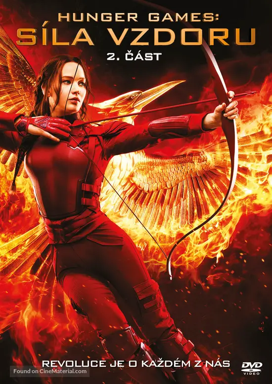 The Hunger Games: Mockingjay - Part 2 - Czech DVD movie cover