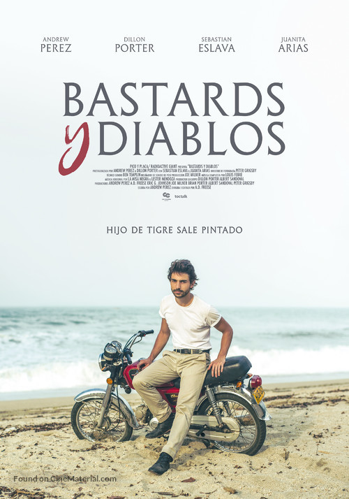 Bastards y Diablos - Colombian Movie Poster