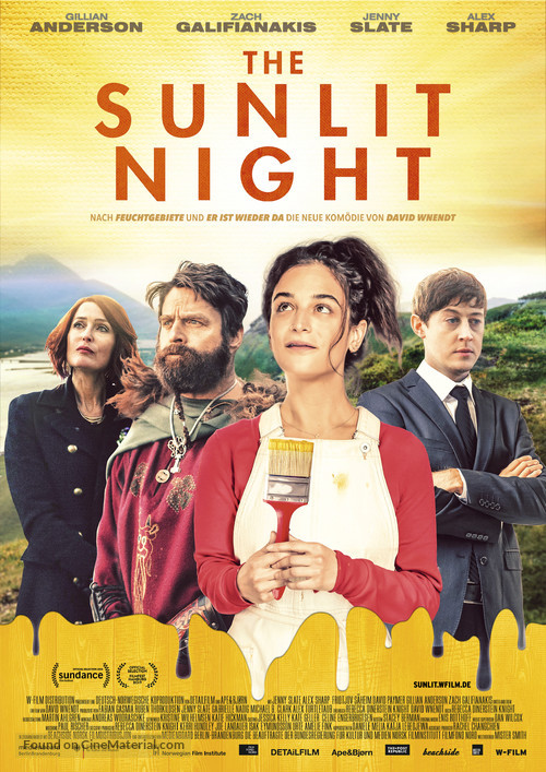 The Sunlit Night - German Movie Poster