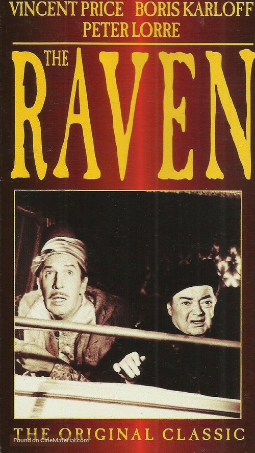 The Raven - VHS movie cover