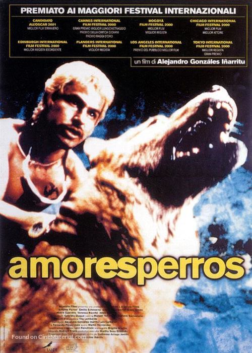 Amores Perros - Italian Movie Poster