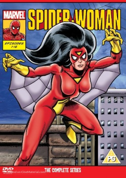 &quot;Spider-Woman&quot; - British DVD movie cover