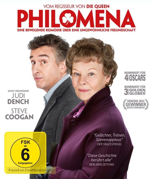 Philomena - German Blu-Ray movie cover