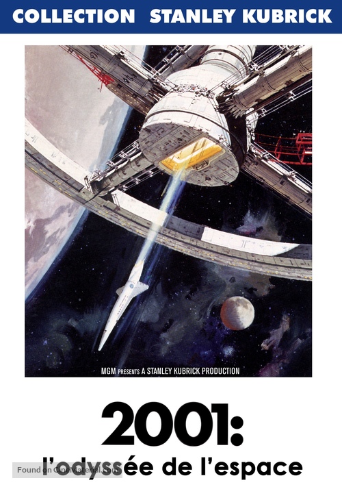 2001: A Space Odyssey - French DVD movie cover