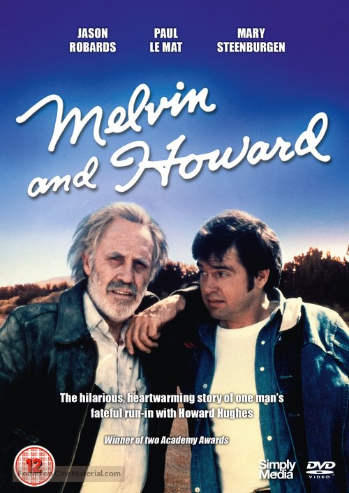 Melvin and Howard - British DVD movie cover