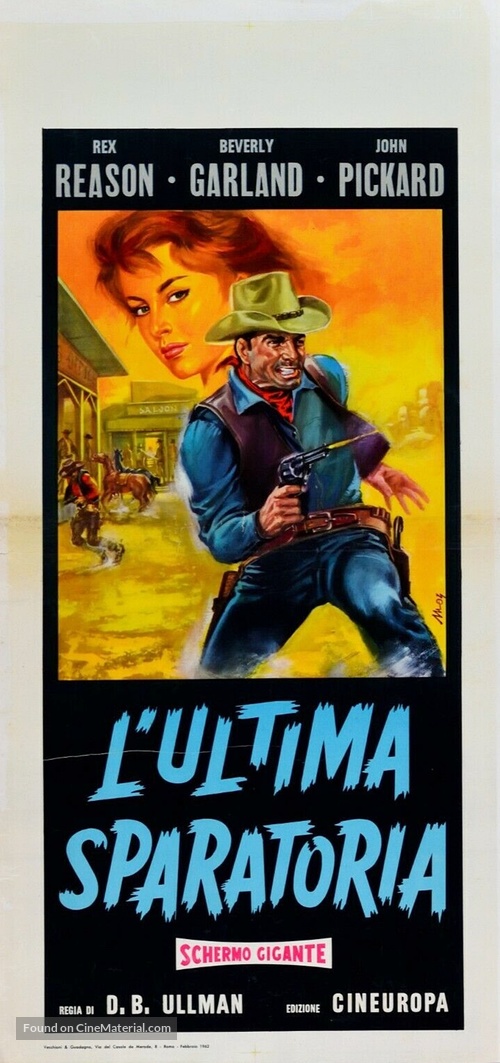 Badlands of Montana - Italian Movie Poster