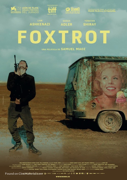 Foxtrot - Spanish Movie Poster