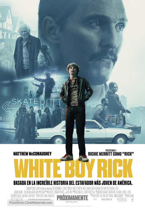 White Boy Rick - Spanish Movie Poster