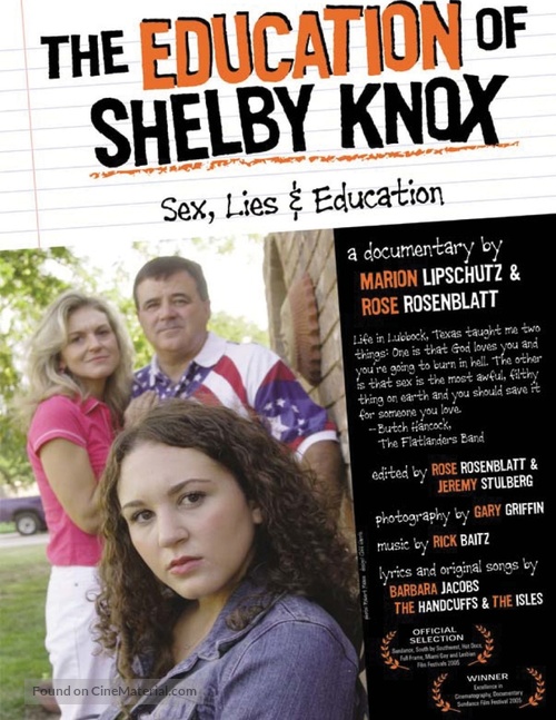 The Education of Shelby Knox - poster