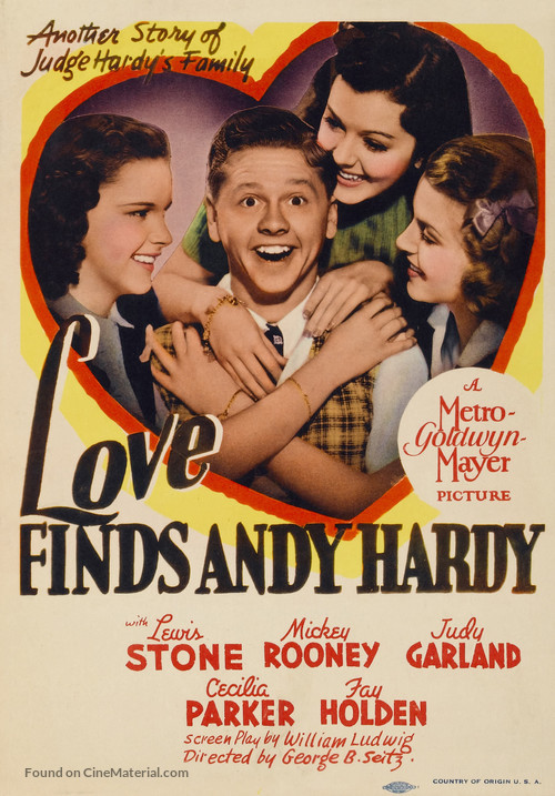 Love Finds Andy Hardy - Movie Poster