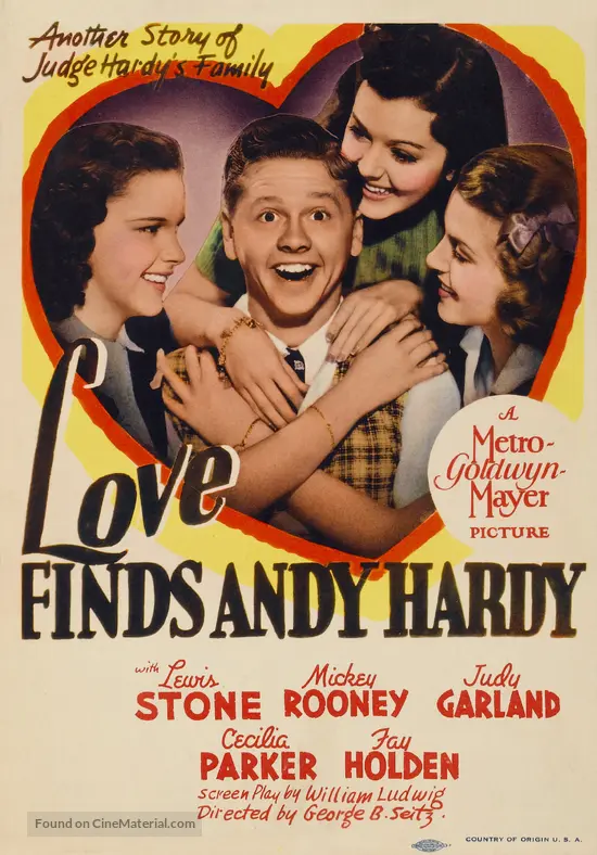 Love Finds Andy Hardy - Movie Poster