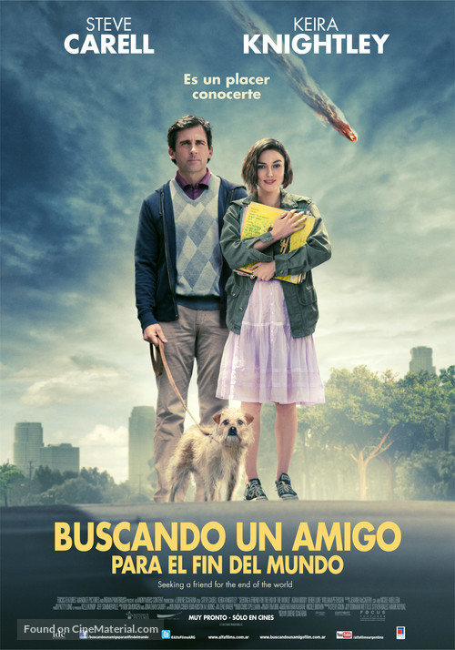 Seeking a Friend for the End of the World - Argentinian Movie Poster