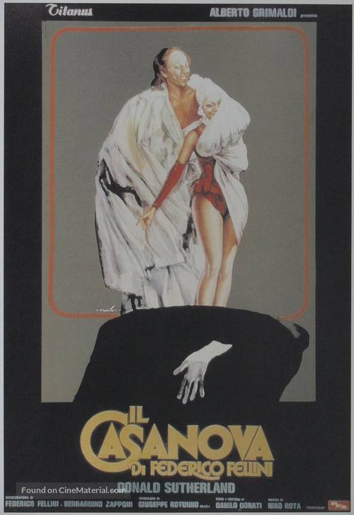 Il Casanova di Federico Fellini - Italian Movie Poster