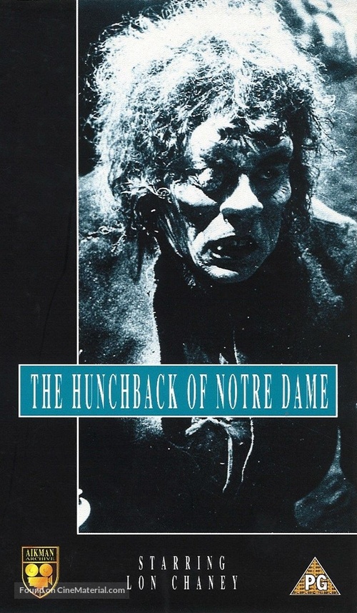 The Hunchback of Notre Dame - British VHS movie cover