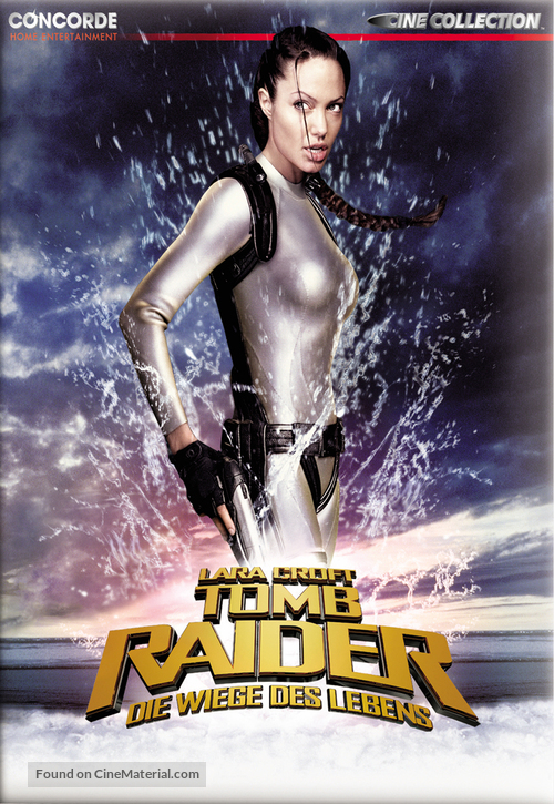 Lara Croft Tomb Raider: The Cradle of Life - German DVD movie cover
