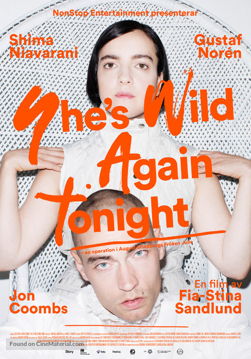 She&#039;s Wild Again Tonight - Swedish Movie Poster