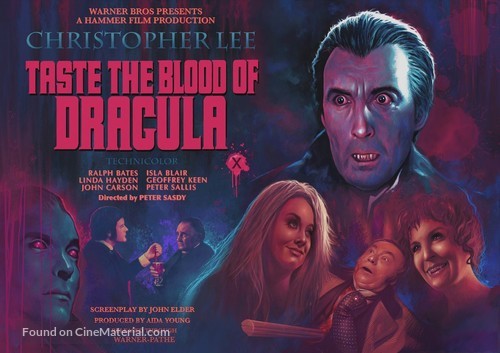 Taste the Blood of Dracula - British poster