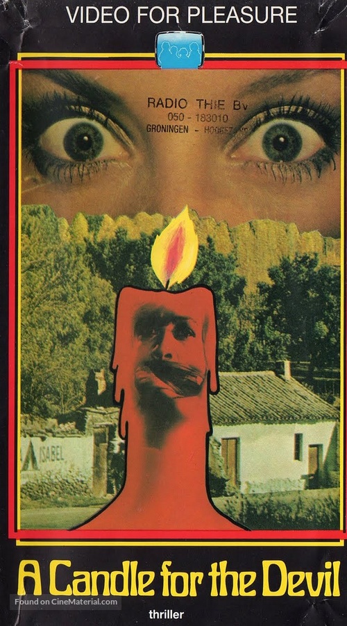 Una vela para el diablo - Dutch VHS movie cover