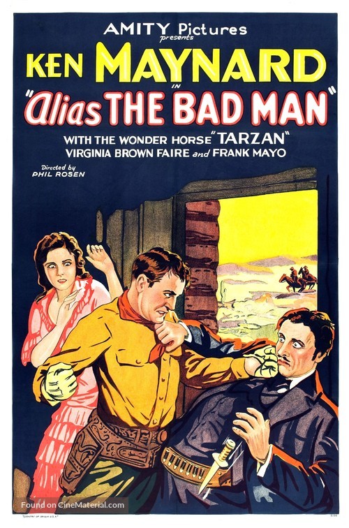 Alias the Bad Man - Movie Poster