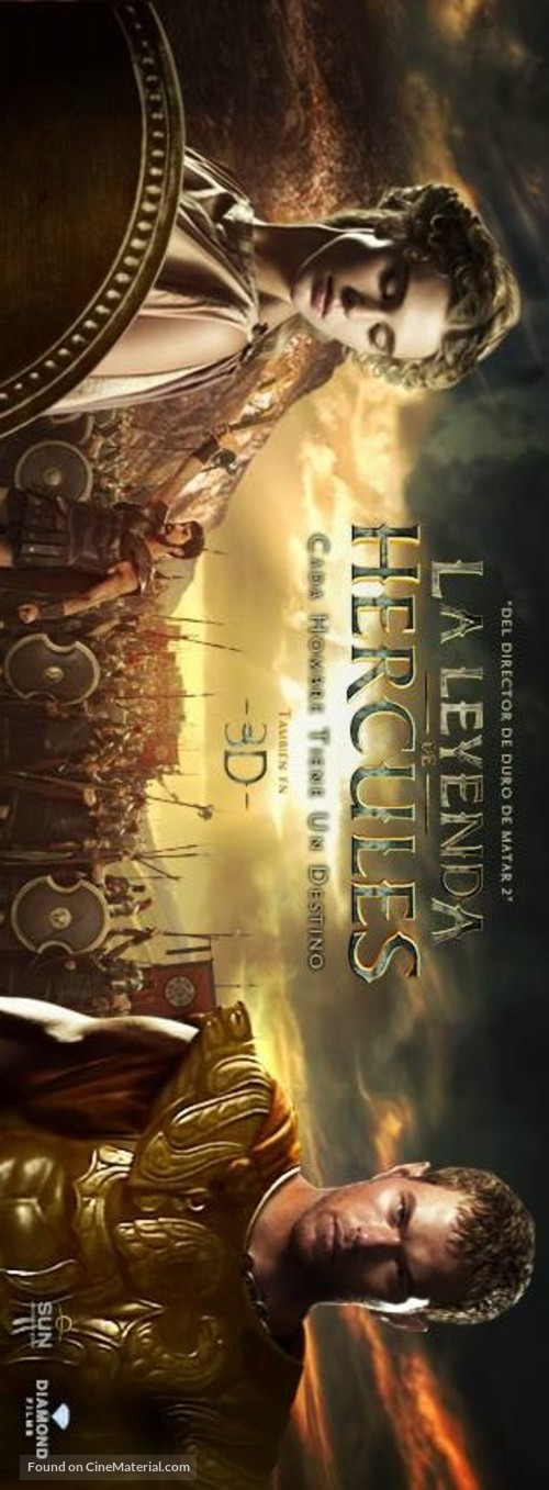 The Legend of Hercules - Argentinian Movie Poster