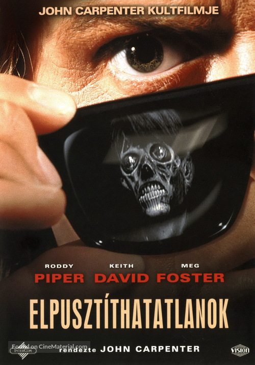 They Live - Hungarian DVD movie cover