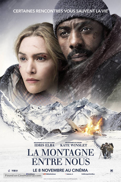 The Mountain Between Us - Swiss Movie Poster