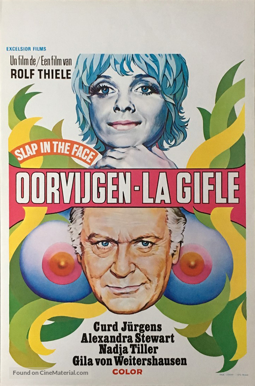 Ohrfeigen - Belgian Movie Poster