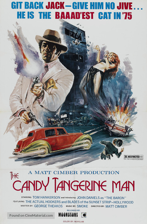 The Candy Tangerine Man - Movie Poster