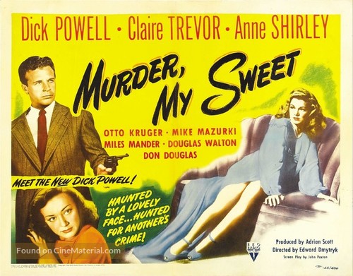 Murder, My Sweet - Movie Poster
