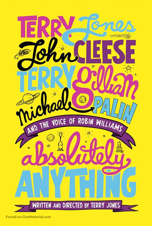 Absolutely Anything - British Movie Poster