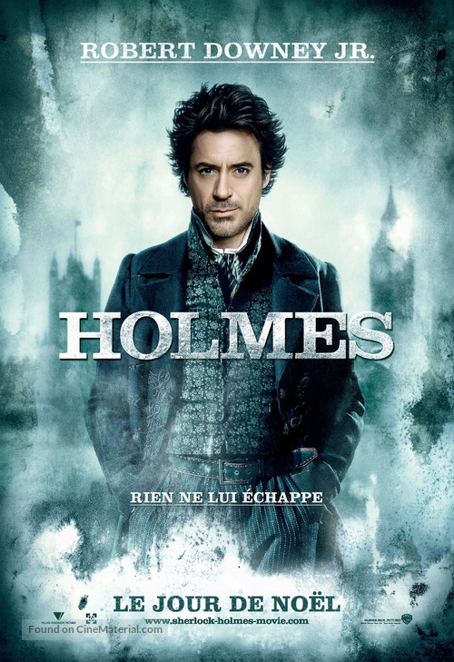 Sherlock Holmes - Canadian Movie Poster