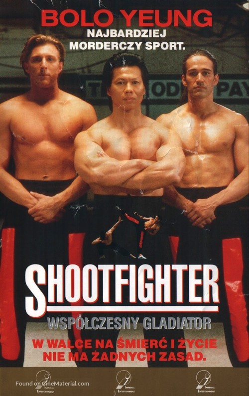 Shootfighter: Fight to the Death - Polish Movie Cover