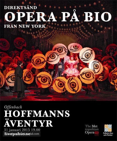 &quot;Metropolitan Opera: Live in HD&quot; - Swedish Movie Poster
