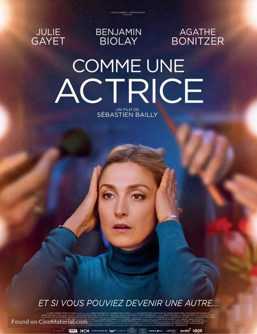 Comme une actrice - French Movie Poster