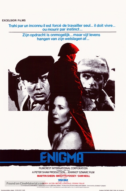 Enigma - Belgian Movie Poster
