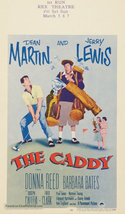 The Caddy - Movie Poster