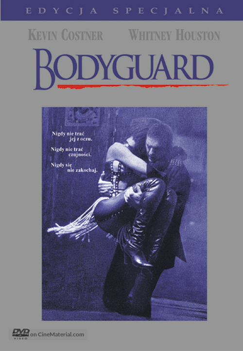 The Bodyguard - Polish DVD movie cover
