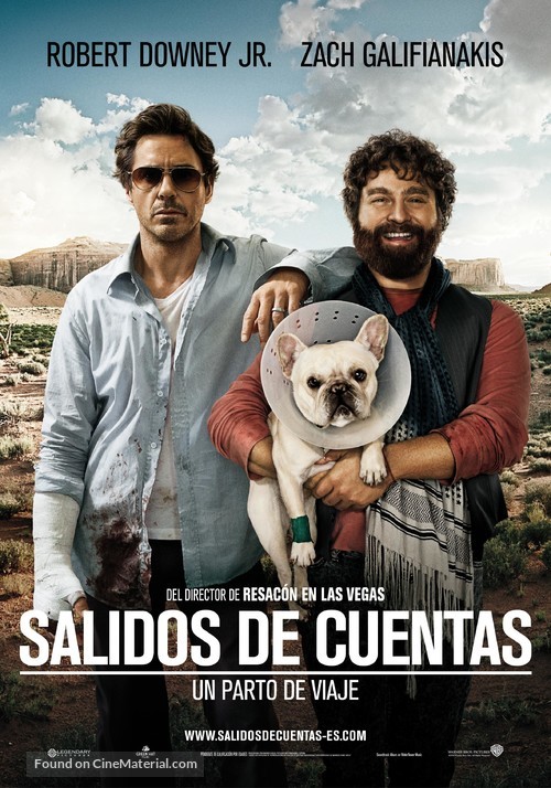 Due Date - Spanish Movie Poster