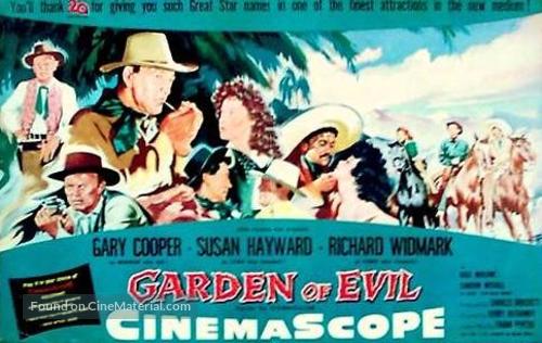 Garden of Evil - British Movie Poster
