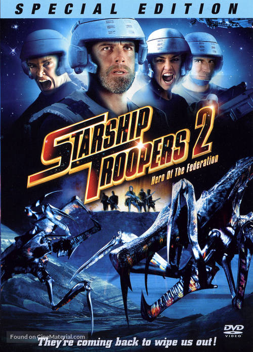 Starship Troopers 2 - DVD movie cover